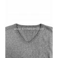 Men's Knitted Essential V-neck Cotton Cashmere Vest